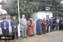 وداع وتشییع پیکر مطهر شهیدان خوش نام  هشت سال دفاع مقدس در پردیس دکتر شریعتی ساری ومرکز بیت الهدی آمل  2