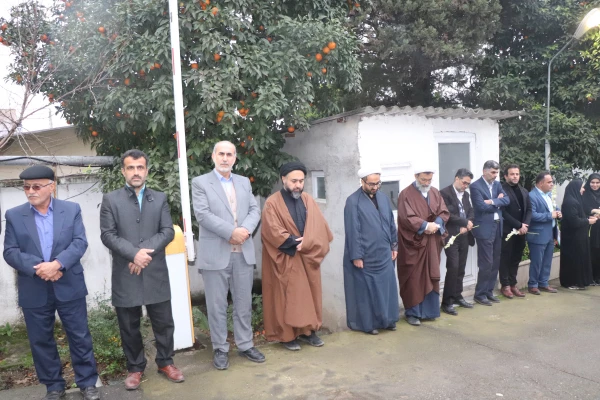 وداع وتشییع پیکر مطهر شهیدان خوش نام  هشت سال دفاع مقدس در پردیس دکتر شریعتی ساری ومرکز بیت الهدی آمل  2