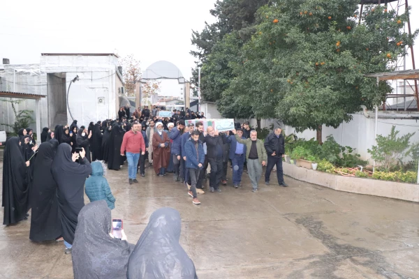 وداع وتشییع پیکر مطهر شهیدان خوش نام  هشت سال دفاع مقدس در پردیس دکتر شریعتی ساری ومرکز بیت الهدی آمل  3