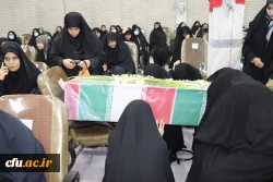 وداع وتشییع پیکر مطهر شهیدان خوش نام  هشت سال دفاع مقدس در پردیس دکتر شریعتی ساری ومرکز بیت الهدی آمل  5