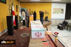 وداع وتشییع پیکر مطهر شهیدان خوش نام  هشت سال دفاع مقدس در پردیس دکتر شریعتی ساری ومرکز بیت الهدی آمل  6