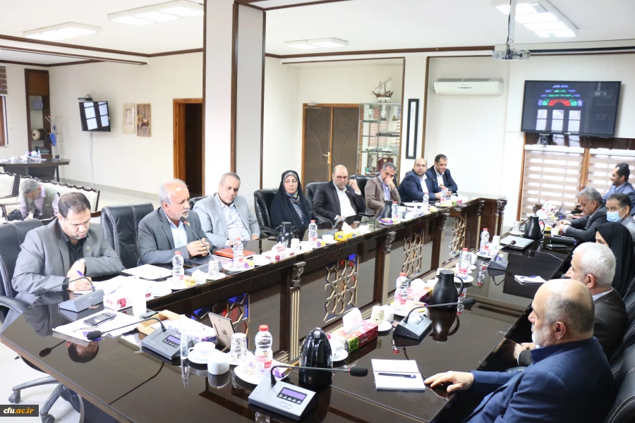 جلسه هیات امنای دانشگاه فرهنگیان بوشهر 3