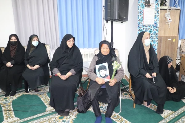 مراسم وداع با شهیدان خوش نام درپردیس فاطمه زهرا (س) ساری(مازندران) 2