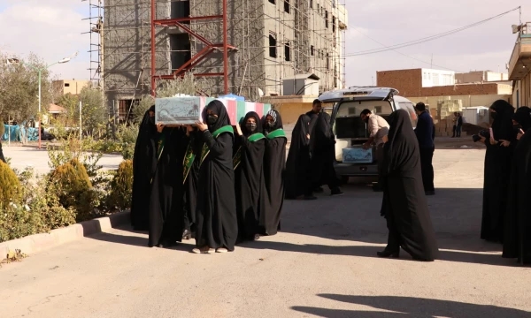 تشییع ۳ شهید گمنام در پردیس های دانشگاه فرهنگیان یزد
 2