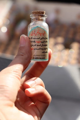 تشییع ۳ شهید گمنام در پردیس های دانشگاه فرهنگیان یزد
 7