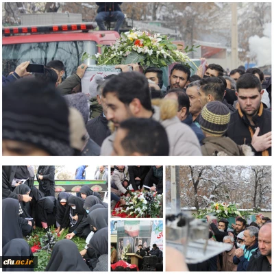 همزمان با شهادت حضرت فاطمه (س):

تشییع شهید گمنام در پردیس شهید باهنر استان مرکزی