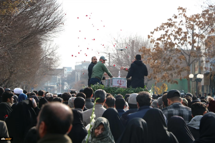تشییع و تدفین پیکر مطهر شهید گمنام 6