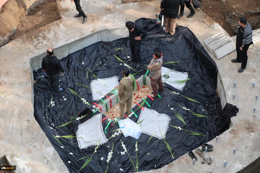 تشییع و تدفین پیکر مطهر شهید گمنام 7