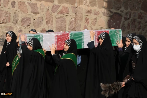 تشییع و تدفین پیکر مطهر شهید گمنام 9