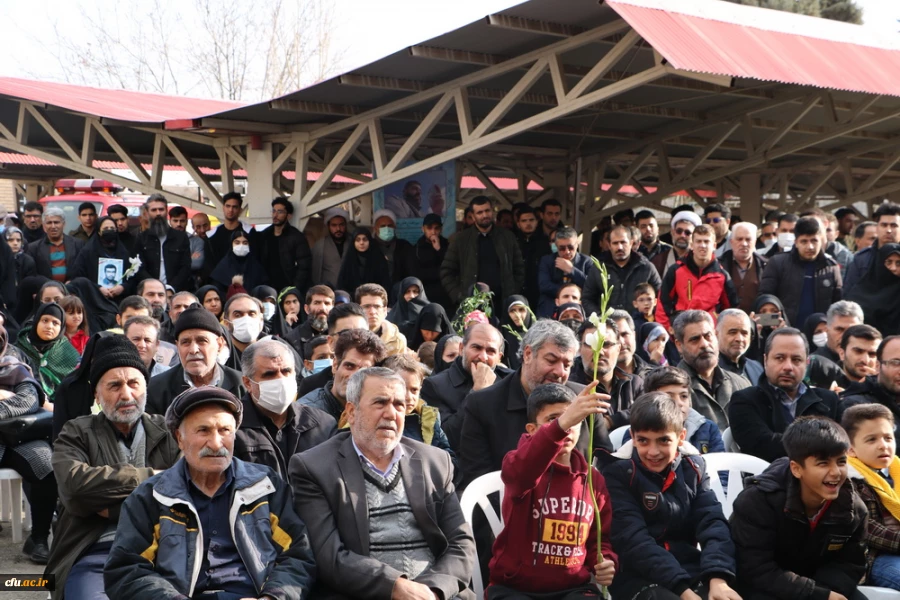 تشییع و تدفین پیکر مطهر شهید گمنام 10