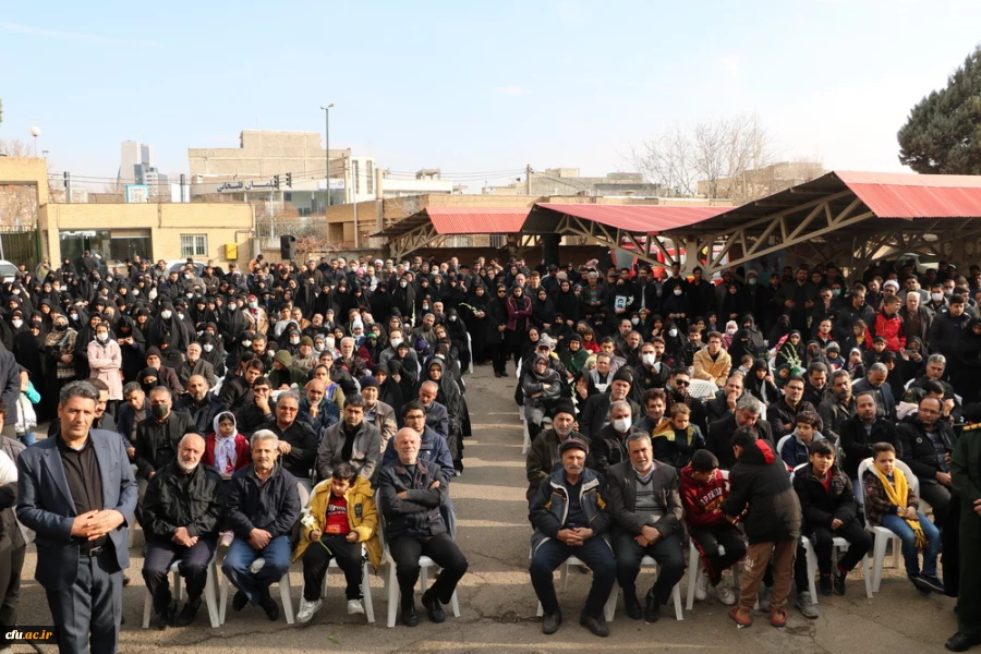 تشییع و تدفین پیکر مطهر شهید گمنام 11