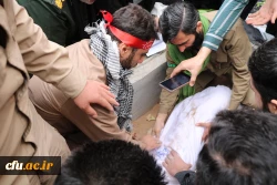 تشییع و تدفین پیکر مطهر شهید گمنام 16