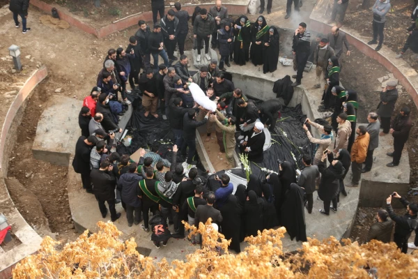 تشییع و تدفین پیکر مطهر شهید گمنام 20