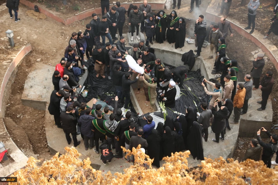تشییع و تدفین پیکر مطهر شهید گمنام 20