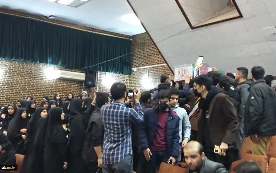 با حضور شهید خوشنام، عطر بهشت در دانشگاه فرهنگیان کرمان طنین انداز شد 3