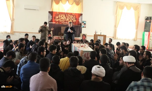 مراسم وداع با شهید گمنام در مرکز مدنی(ره) قم
 2