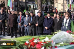 آئین تشییع و تدفین پیکر شهید گمنام دردانشگاه فرهنگیان کرمانشاه 7