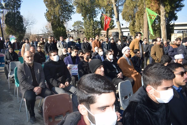 آئین تشییع و تدفین پیکر شهید گمنام دردانشگاه فرهنگیان کرمانشاه 11