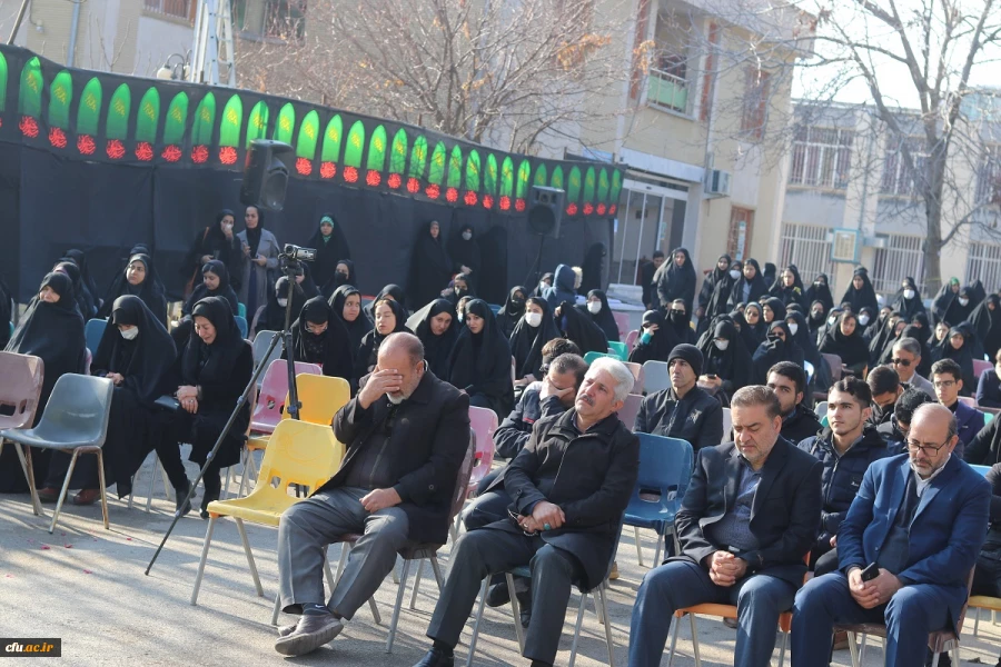 آئین تشییع و تدفین پیکر شهید گمنام دردانشگاه فرهنگیان کرمانشاه 13