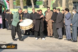 آئین تشییع و تدفین پیکر شهید گمنام دردانشگاه فرهنگیان کرمانشاه 18