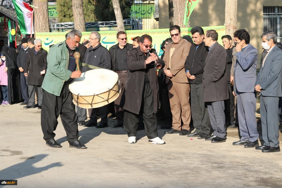 آئین تشییع و تدفین پیکر شهید گمنام دردانشگاه فرهنگیان کرمانشاه 18