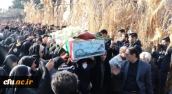 تدفین شهید گمنام هشت سال دفاع مقدس دردانشگاه فرهنگیان استان آذربایجان شرقی 4