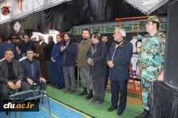 تدفین شهید گمنام هشت سال دفاع مقدس دردانشگاه فرهنگیان استان آذربایجان شرقی 9