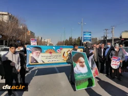 حضور پرشور دانشگاهیان دانشگاه فرهنگیان استان مرکزی در راهپیمایی ۹ دی
 3