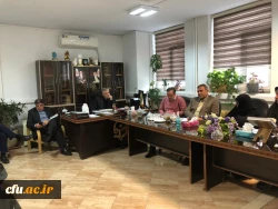 جلسه کارگروه متشکل از حوزه های حقوقی، هوشمندسازی، حراست و معاونت های طرح و برنامه و توسعه منابع و  دانشجویی در دفتر معاونت نظارت، ارزیابی و تضمین کیفیت برگزار شد. 2