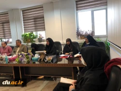 جلسه کارگروه متشکل از حوزه های حقوقی، هوشمندسازی، حراست و معاونت های طرح و برنامه و توسعه منابع و  دانشجویی در دفتر معاونت نظارت، ارزیابی و تضمین کیفیت برگزار شد. 3