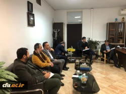 جلسه کارگروه متشکل از حوزه های حقوقی، هوشمندسازی، حراست و معاونت های طرح و برنامه و توسعه منابع و  دانشجویی در دفتر معاونت نظارت، ارزیابی و تضمین کیفیت برگزار شد. 5