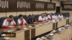 نشست رئیس و هیات رئیسه جمعیت هلال احمر استان با مدیر دانشگاه فرهنگیان یزد
 2