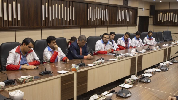 نشست رئیس و هیات رئیسه جمعیت هلال احمر استان با مدیر دانشگاه فرهنگیان یزد
 2