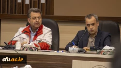 نشست رئیس و هیات رئیسه جمعیت هلال احمر استان با مدیر دانشگاه فرهنگیان یزد
 4