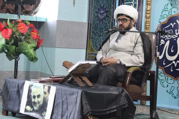 برگزاری مراسم سومین سالگرد شهادت سردار دلها شهید حاج قاسم سلیمانی دانشگاه فرهنگیان لرستان 3