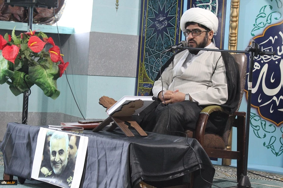 برگزاری مراسم سومین سالگرد شهادت سردار دلها شهید حاج قاسم سلیمانی دانشگاه فرهنگیان لرستان 3