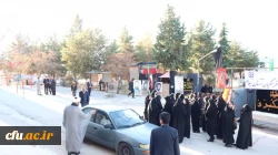 آیین تشییع و تدفین شهید گمنام در دانشگاه فرهنگیان استان ایلام 9