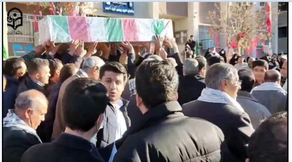 آیین تشییع و تدفین شهید گمنام در دانشگاه فرهنگیان استان ایلام 10