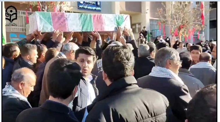 آیین تشییع و تدفین شهید گمنام در دانشگاه فرهنگیان استان ایلام 10