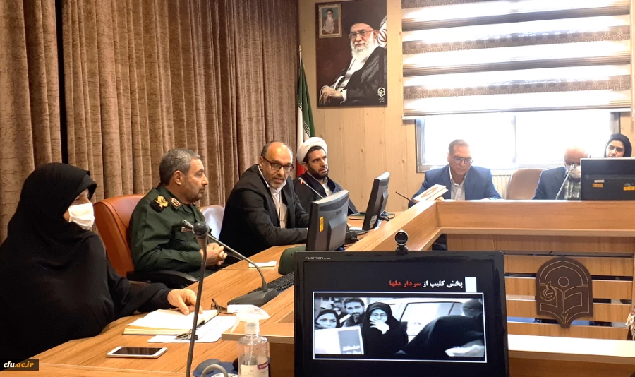 مراسم گرامیداشت سومین سالگرد شهادت سردار سلیمانی با حضور فرمانده سپاه انصارالمهدی استان 3