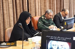 مراسم گرامیداشت سومین سالگرد شهادت سردار سلیمانی با حضور فرمانده سپاه انصارالمهدی استان 5