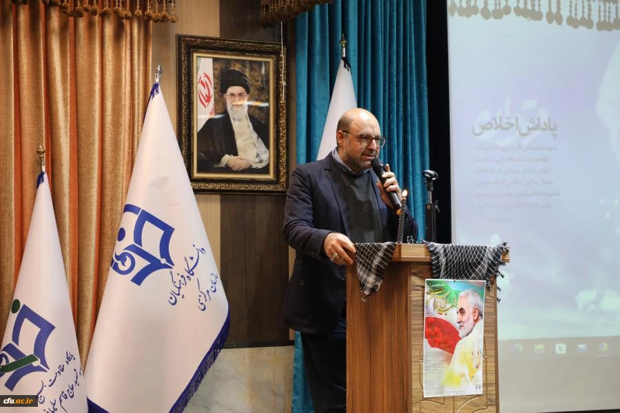 مراسم سومین سالگرد شهادت سپهبد حاج قاسم سلیمانی با حضور سردار محمد رضا نقدی  7