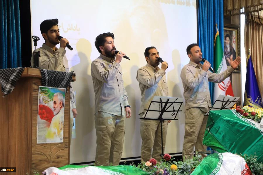 مراسم سومین سالگرد شهادت سپهبد حاج قاسم سلیمانی با حضور سردار محمد رضا نقدی  19