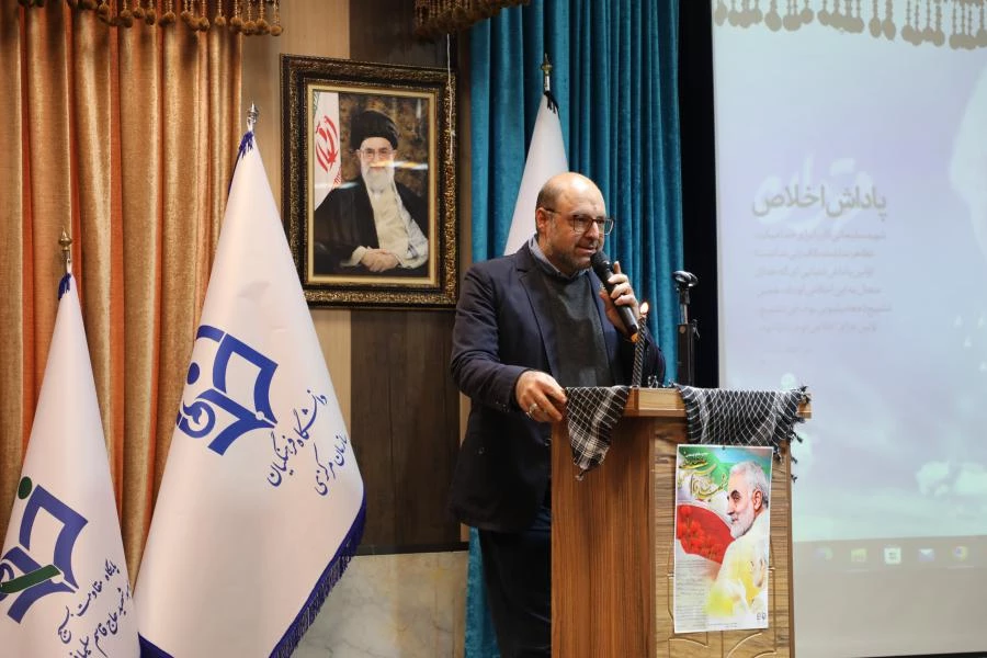 مراسم سومین سالگرد شهادت سپهبد حاج قاسم سلیمانی با حضور سردار محمد رضا نقدی  7