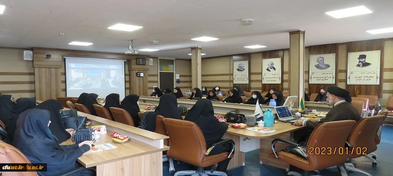 نشست تخصصی جایگاه زن از دیدگاه حاج قاسم سلیمانی و نقش ان در تحولات جهانی در دانشگاه فرهنگیان اردبیل