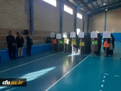 افتتاحیه اولین دوره مسابقات لیگ والیبال
 3