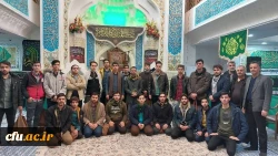 اعزام دانشجومعلمان پردیس های دانشگاه فرهنگیان یزد به اردوی راهیان مقاومت کرمان
 10