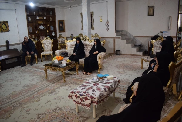 دیدار سرپرست مدیریت دانشگاه فرهنگیان کرمانشاه با خانواده شهید عبدالملکی 3