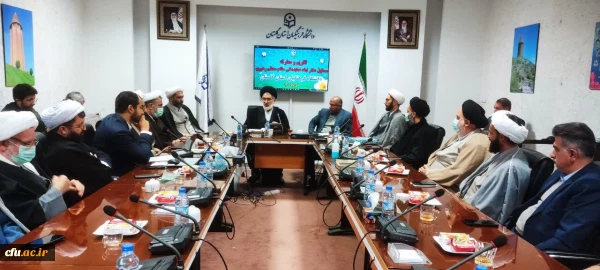 معارفه مسئول جدید دفتر نهاد نمایندگی مقام معظم رهبری در دانشگاه فرهنگیان استان گلستان 2