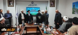 معارفه مسئول جدید دفتر نهاد نمایندگی مقام معظم رهبری در دانشگاه فرهنگیان استان گلستان 9